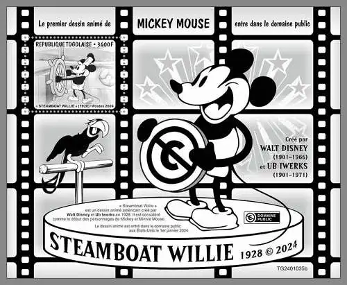 TOGO 2024 ** KB Walt Disney Mickey Mouse Cartoon