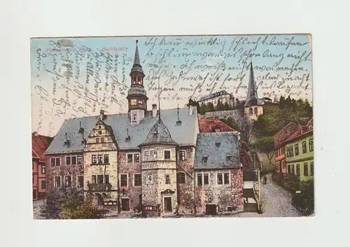 [Ansichtskarte] Blankenburg Harz - Marktplatz. 