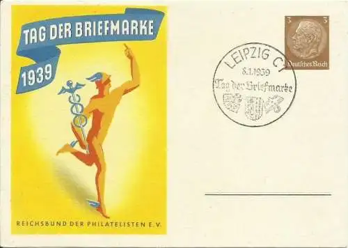 Deutsches Reich 1939 Nr P 239 Sonderstempel