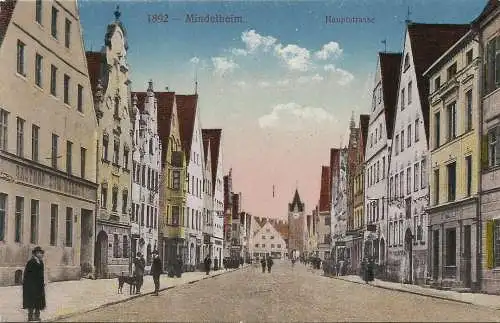 [Ansichtskarte] Sammlung 5 AKs Mindelheim / Allgäu gute Kleinformate ab 1905. 