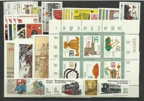 DDR 1981 Nr Block62 -2666 Postfrisch / **