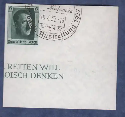 Deutsches Reich 1937 Nr 848 / 48.Geburtstag von Adolf Hitler Gestempelt (Posten) 0010
