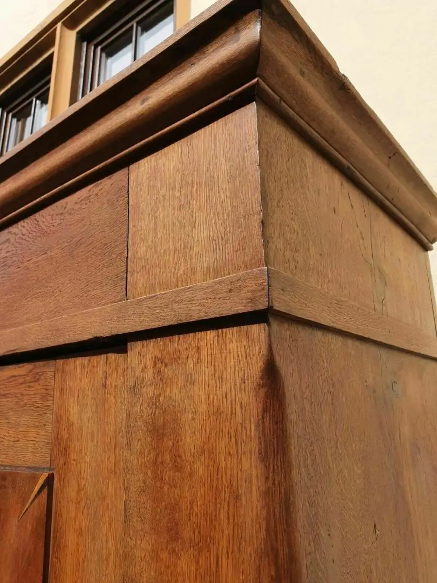 Antik Schrank Kleiderschrank Dielenschrank Biedermeier kostenlose Lierferung 4
