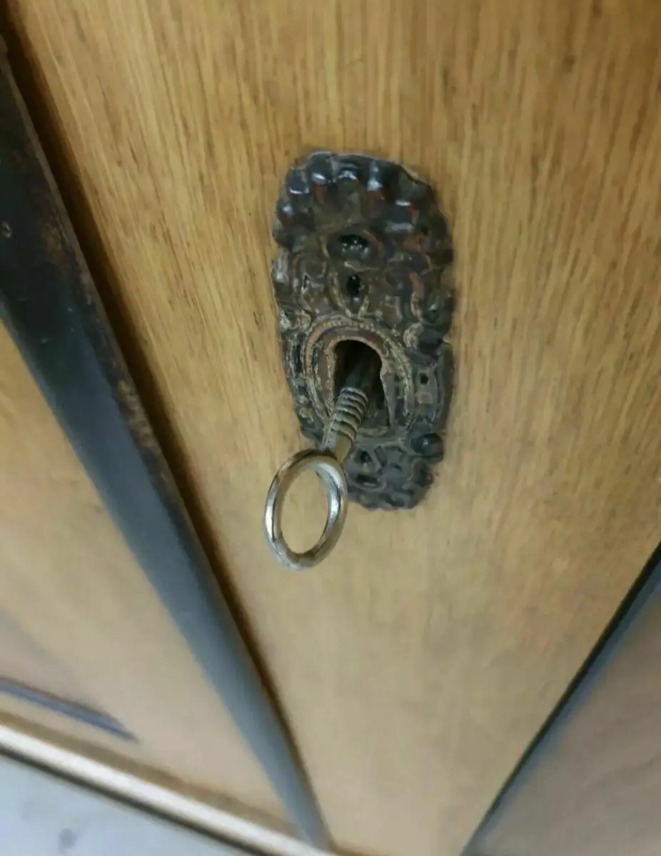 Schrank Antik Biedermeier Kleiderschrank Massivholz kostenlose Lieferung 6