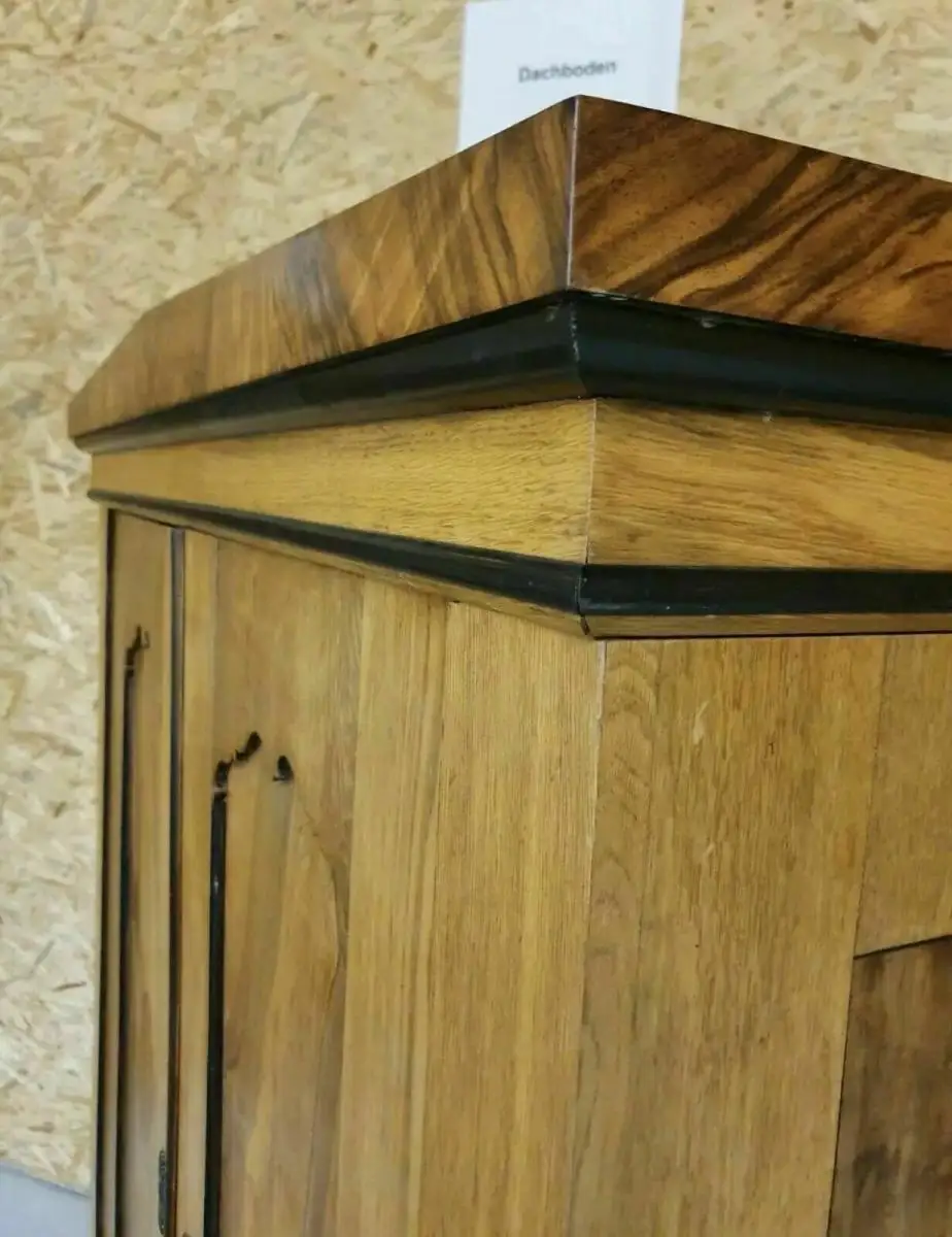 Schrank Antik Biedermeier Kleiderschrank Massivholz kostenlose Lieferung 7