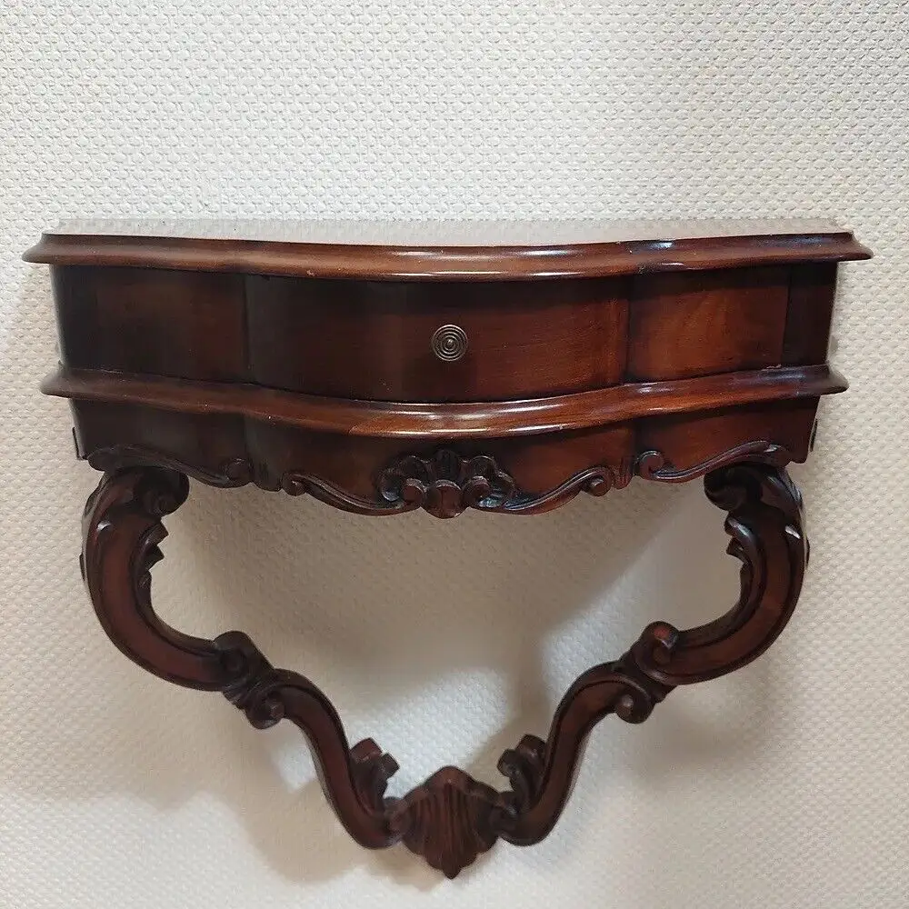 Wandkonsole I Holz I Vintage I Stilmöbel 10