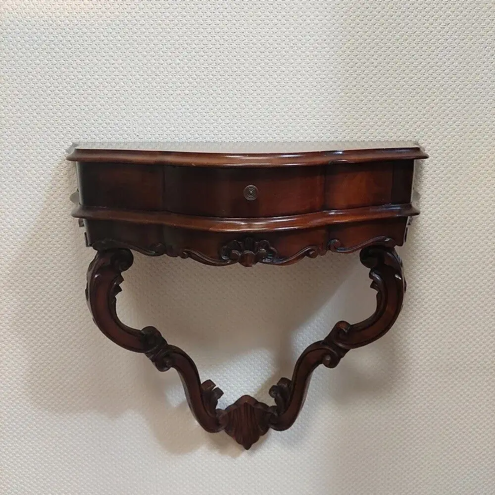 Wandkonsole I Holz I Vintage I Stilmöbel 2