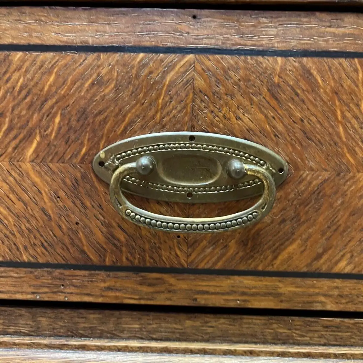 Kleiderschrank I Antik I Jugendstil I Bleiverglasung I Messing 7