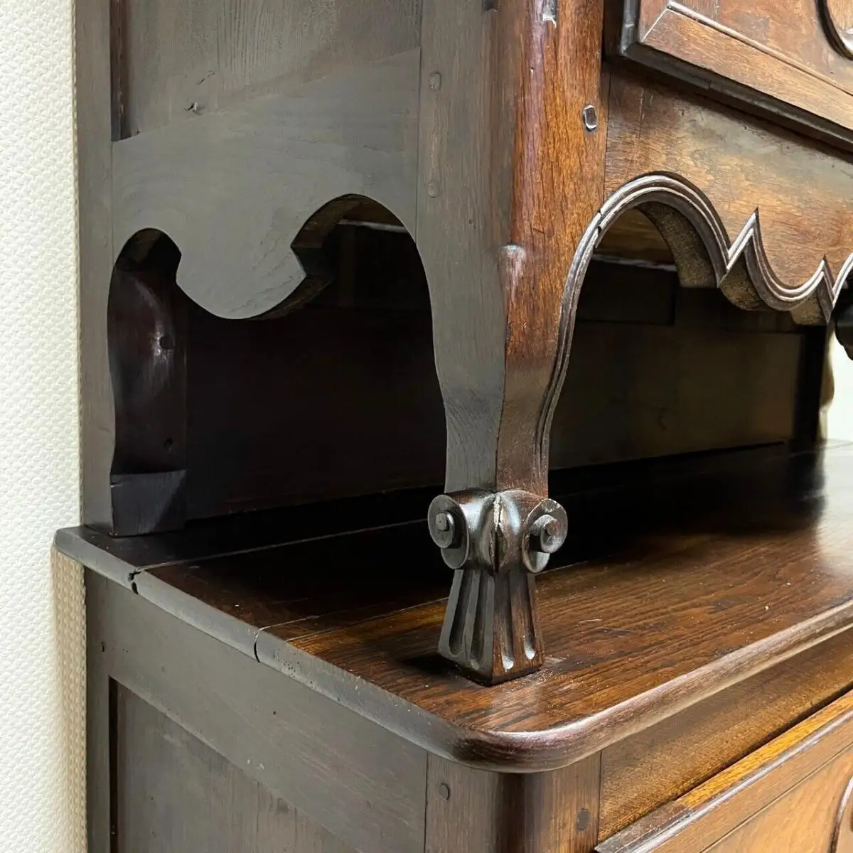 Antikes Buffet I Frankreich um 1750 I Kastanienholz I Gigantische Größe 3