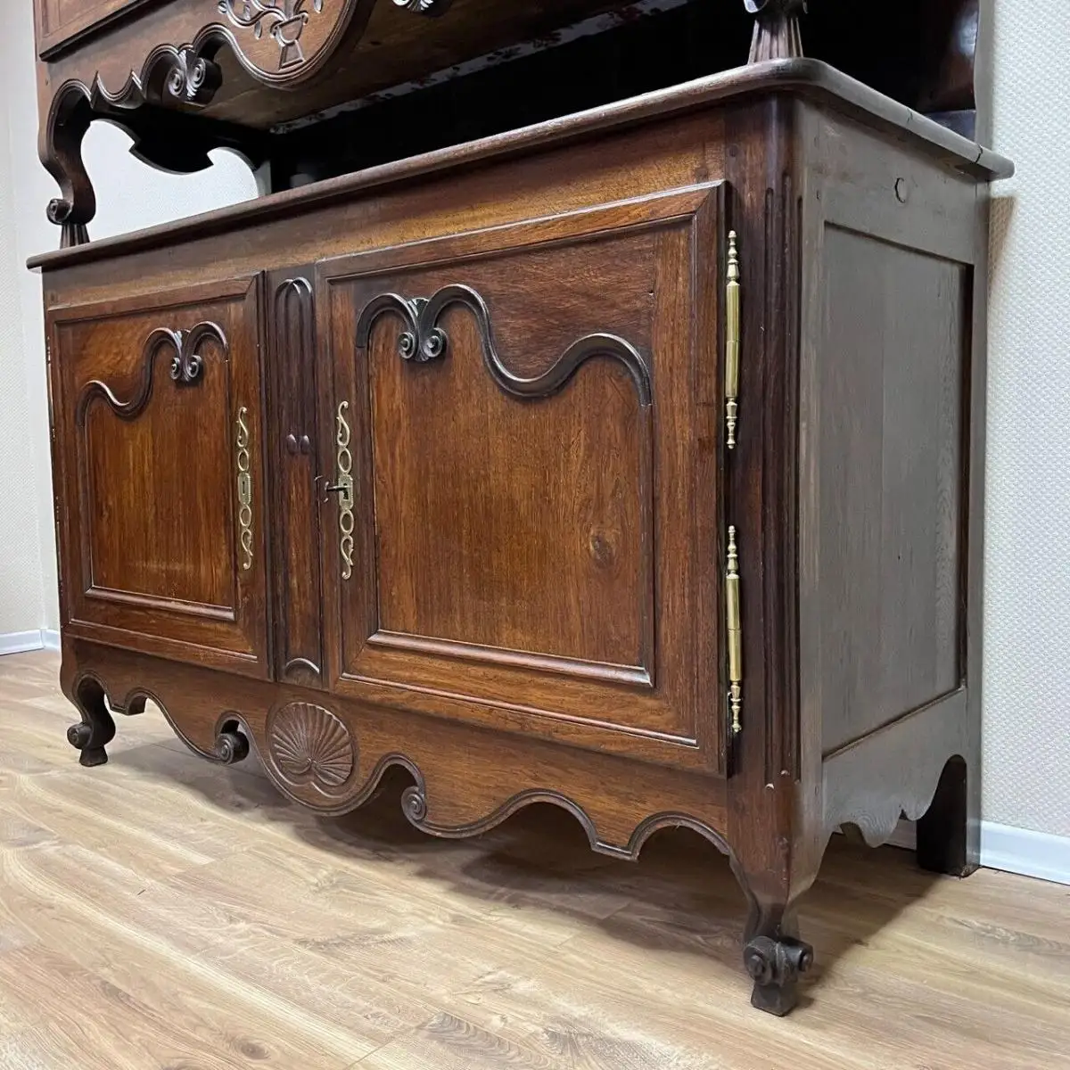Antikes Buffet I Frankreich um 1750 I Kastanienholz I Gigantische Größe 9