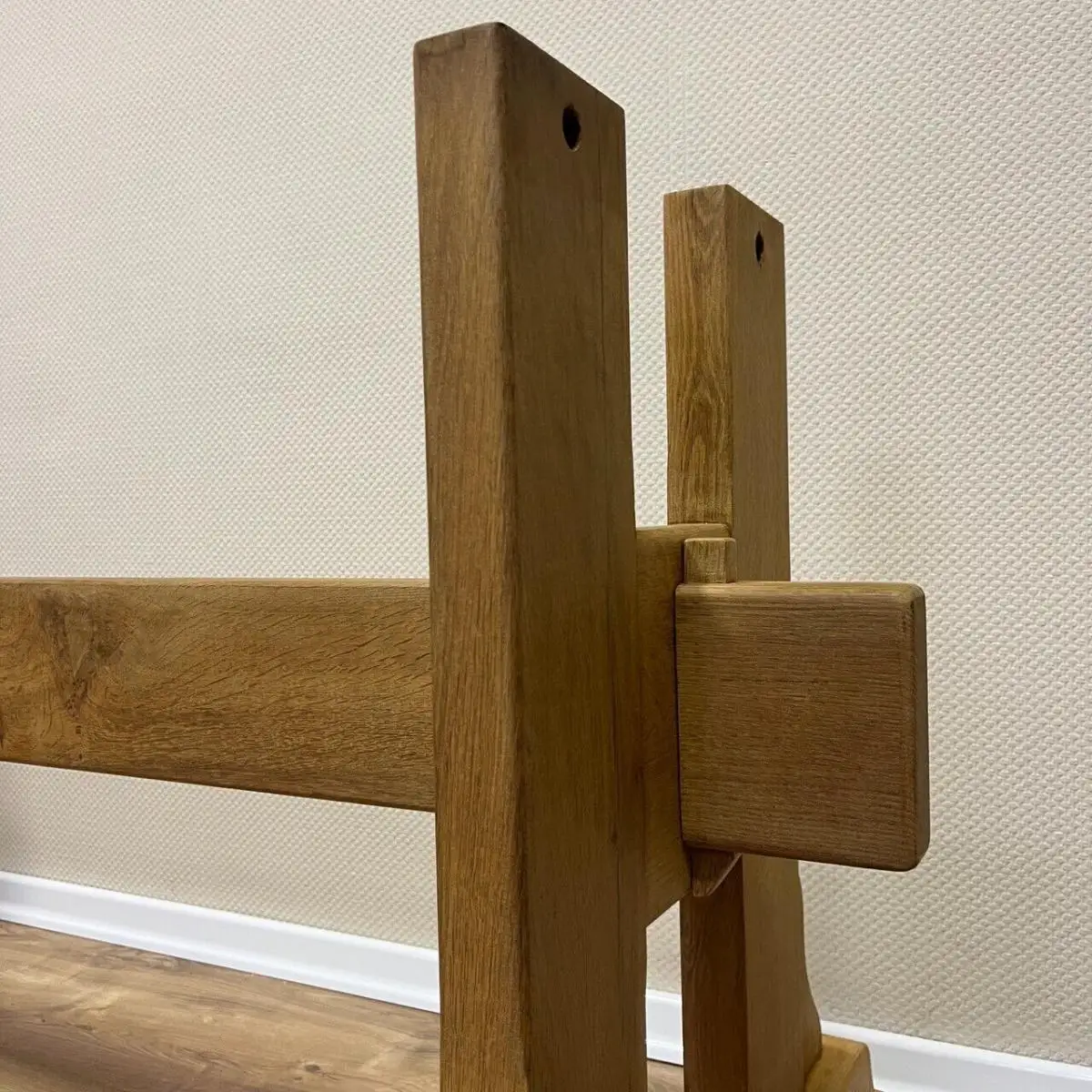 Klostertisch I 220cm Länge I Eiche Massivholz I Gewachst I Kostenlose Lieferung 4