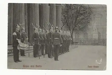 [Ansichtskarte] AK Gruss aus Berlin / Neue Wache. 