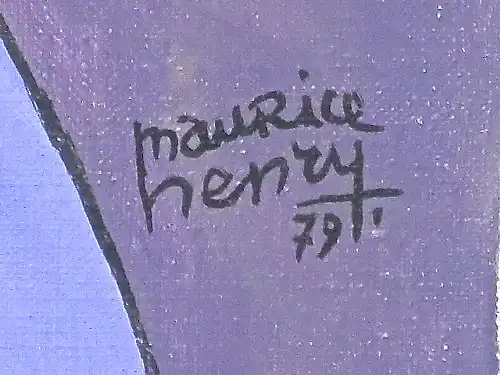 Maurice Henry 1907 - 1984