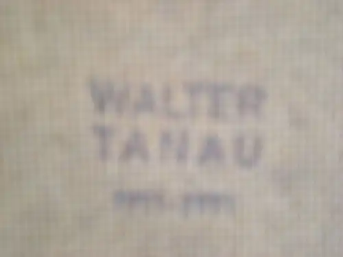Walter  Tanau