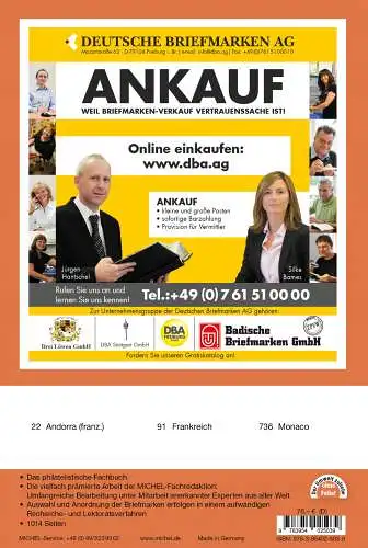 MICHEL Briefmarken Katalog Westeuropa 2025 (E 3) NEU