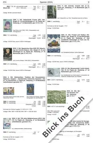 MICHEL Briefmarken Katalog Iberische Halbinsel 2025 (E 4) NEU