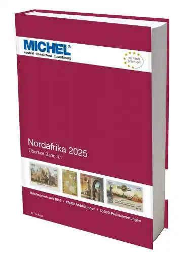 MICHEL Briefmarken Katalog Nordafrika 2025 (Ü 4.1) NEU