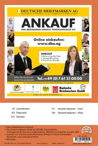 MICHEL Briefmarken Katalog Alpenländer 2025 (E 1) NEU