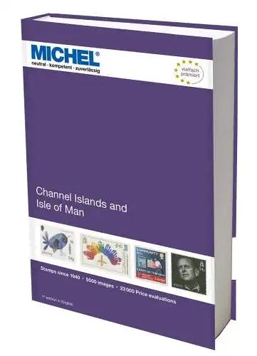 MICHEL Briefmarken Katalog Channel Islands and Isle of Man Englisch NEU