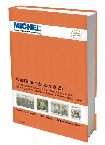 MICHEL Briefmarken Katalog Westlicher Balkan 2025 (E 6) NEU