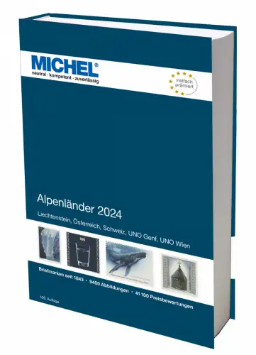 MICHEL Briefmarken Katalog Alpenländer 2024 (E 1) NEU