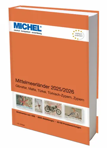 MICHEL Briefmarken Katalog Mittelmeerländer 2025/2026 (E 9) NEU