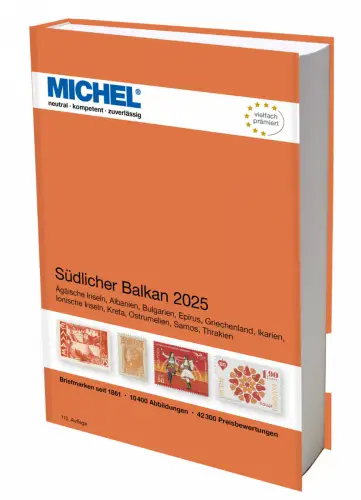 MICHEL Briefmarken Katalog Südlicher Balkan 2025 (E 7) NEU