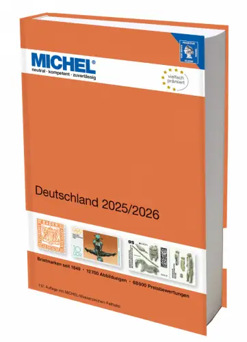 MICHEL Briefmarken Katalog Deutschland 2025/2026 NEU