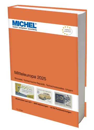 Catalogo MICHEL Francobolli Europa Centrale 2025 (E 2) NUOVO
