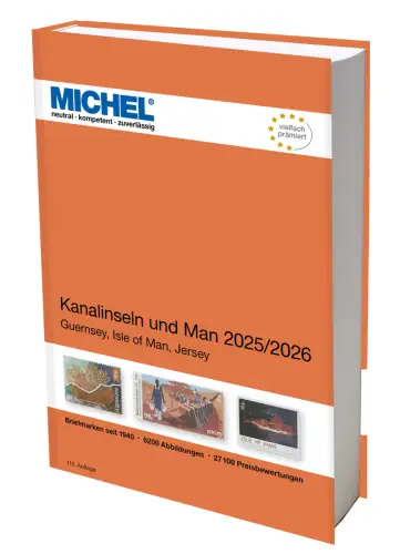 MICHEL Briefmarken Katalog Kanalinseln und Man 2025/2026 (E 14) NEU