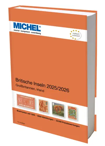 MICHEL Briefmarken Katalog Britische Inseln 2025/2026 (E 13) NEU