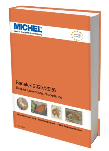MICHEL Briefmarken Katalog Benelux 2025/2026 (E 12) NEU