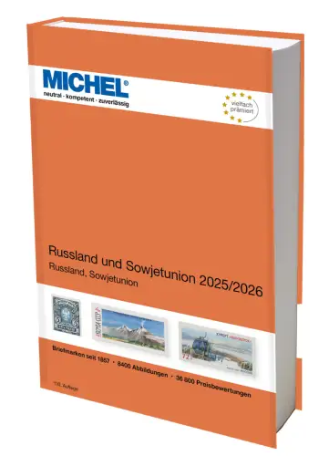 MICHEL Briefmarken Katalog Russland und Sowjetunion 2025/2026 (E 16) NEU