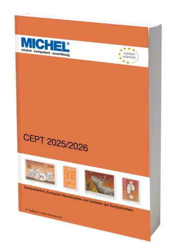 MICHEL Briefmarken Katalog CEPT 2025/2026 NEU