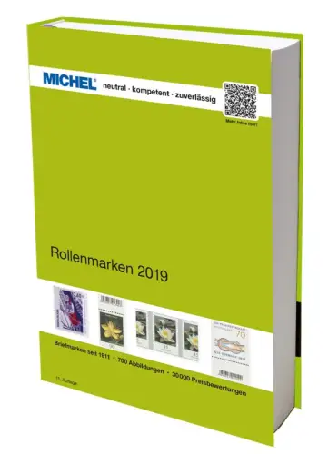 MICHEL Briefmarken Katalog Rollenmarken Deutschland 2019 NEU