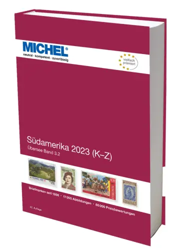 MICHEL Briefmarken Katalog ÜK 3.2 - Südamerika 2023 Band 2 K-Z NEU