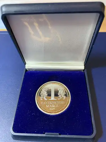 Medaille "1 Bayerisches Margl", 2002