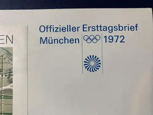 Bundesrep. Deutschland 1972 Nr Block 7 Ersttagsblatt Neu D-0019