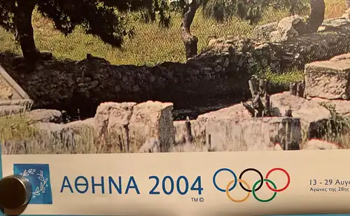 Poster Olympiade Athen 2004 