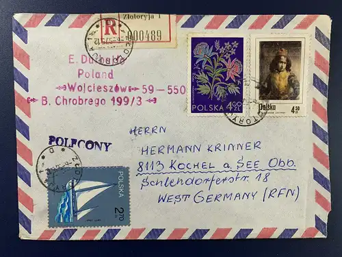 Polen 1975 Brief POL-0001
