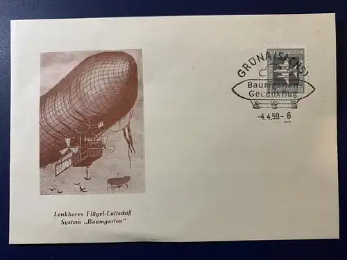 DDR Nur Hauptgebiet 1959 Sonderstempel D-0078