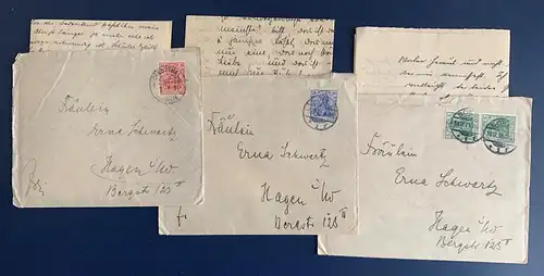 Deutsches Reich 1911 Rundstempel (Datum und/oder Ort klar) D-0104