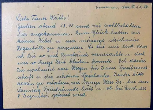 Schweiz 1956 Rundstempel (Datum und/oder Ort klar)