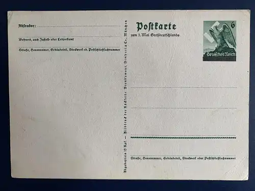 Deutsches Reich 1939 Nr P279 Postfrisch / **