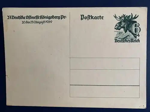 Deutsches Reich 1939 Nr P280 Postfrisch / **