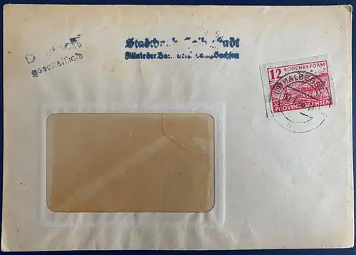 All. Bes. Sowj. Zone 1946 Nr 86 Rundstempel (Datum und/oder Ort klar)