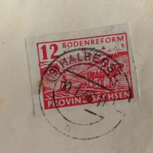 All. Bes. Sowj. Zone 1946 Nr 86 Rundstempel (Datum und/oder Ort klar)