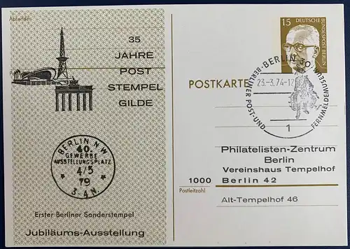 Berlin (West) 1974 Nr P90 Sonderstempel