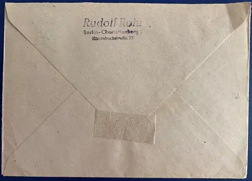 All. Bes. Berlin/Br. 1948 Nr 9 Rundstempel (Datum und/oder Ort klar) Brief
