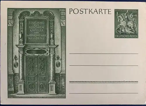 Deutsches Reich 1943 Nr P296 Ungebraucht